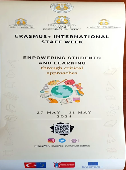 ERASMUS+INTERNATIONAL STAFF WEEK